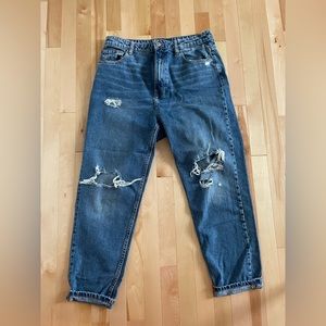 Mid rise boyfriend jeans from Zara